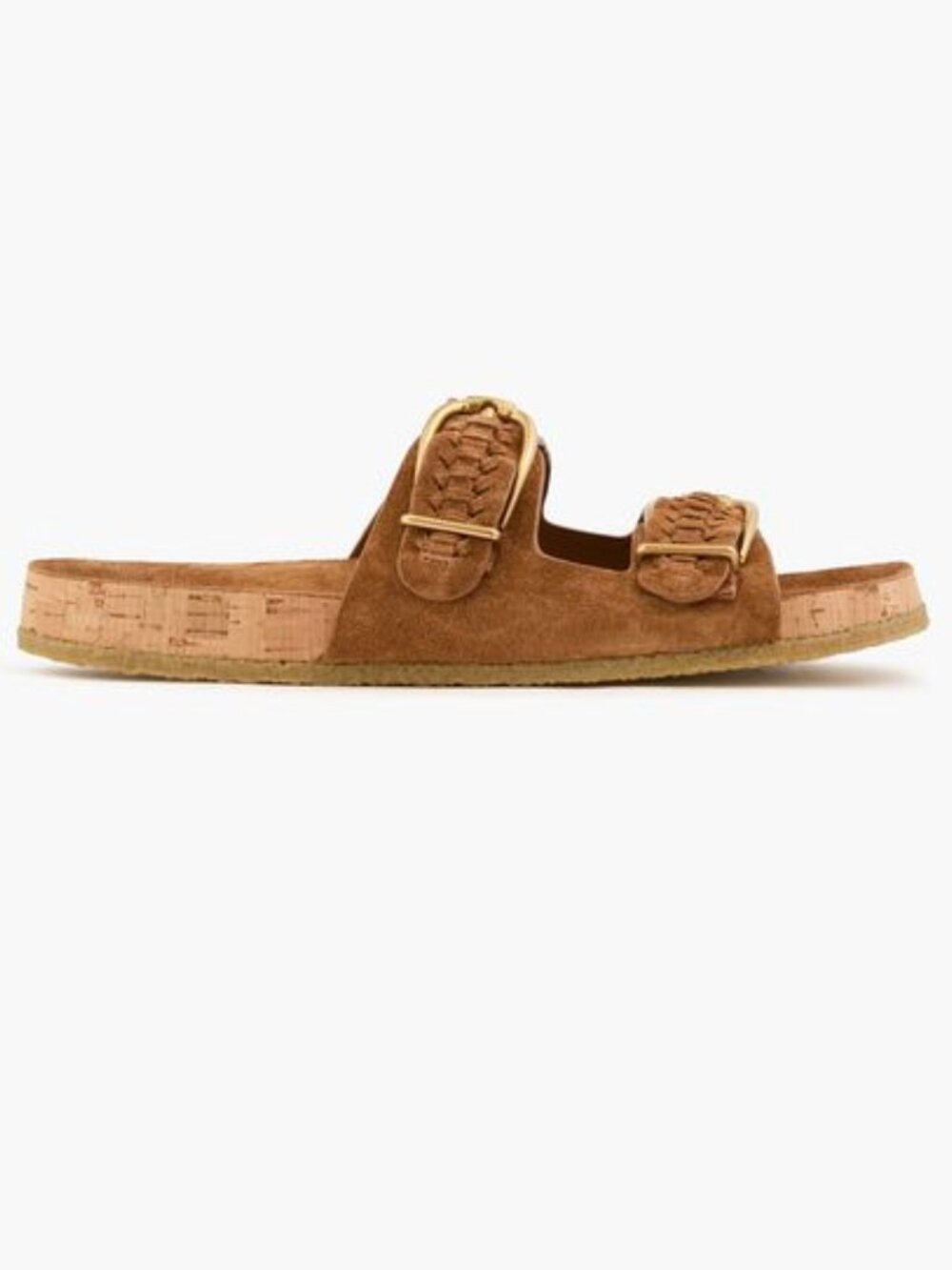 Veronica Beard Paige buckled suede sandals Size 7 - Picture 4 of 5